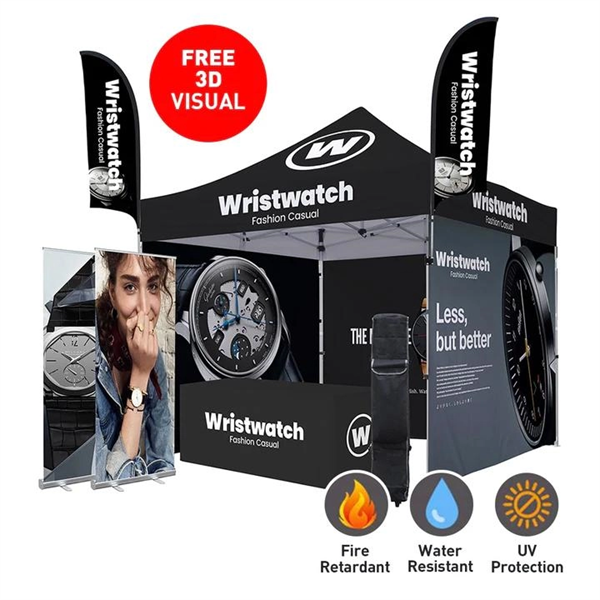 10'x10' Custom Tent Packages Customizing