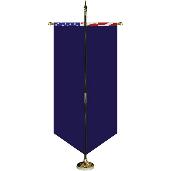 36" x 72" Premium Gonfalon 7' Kit / V-Cut Customizing