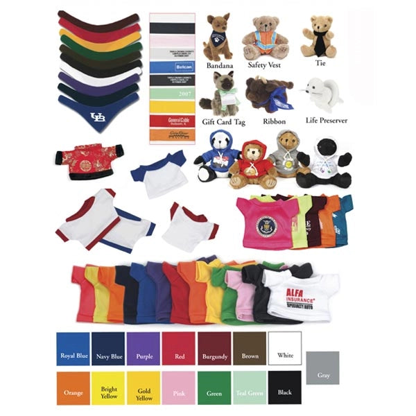 10 Bear with Chinese Shirt Customizing