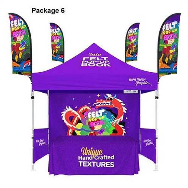 10'x10' Custom Tent Packages Customizing