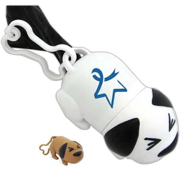 Dog Shaped Pet Bag Dispenser - 1 Color Imprint Customizing