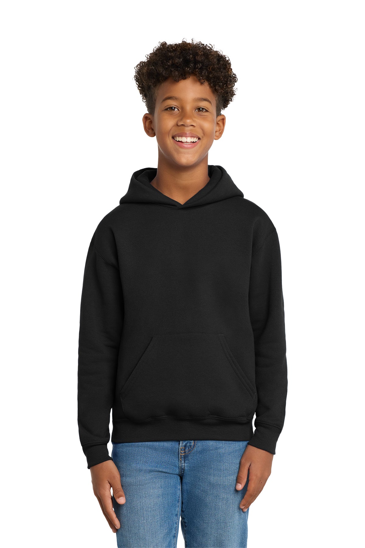 Hanes® - Youth EcoSmart® Pullover Hooded Sweatshirt Customizing