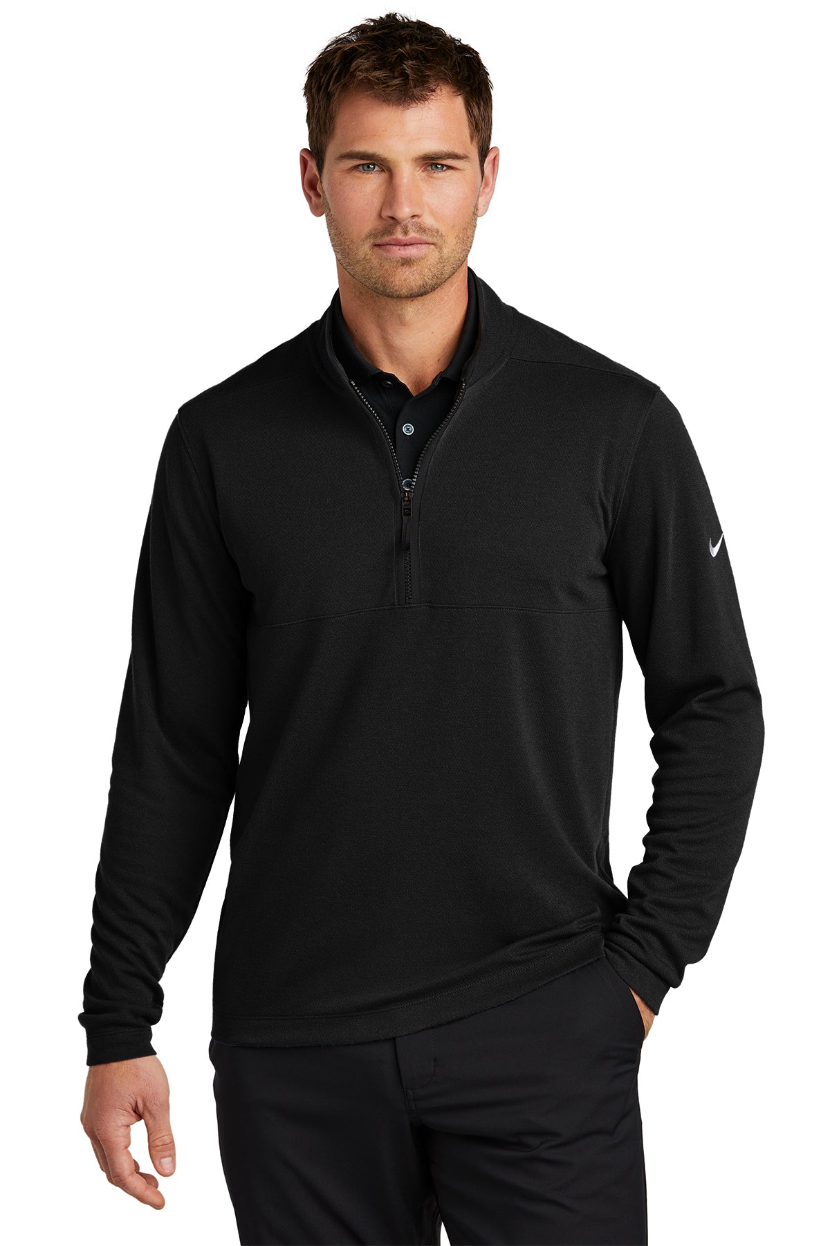 Nike Textured 1/2-Zip Cover-Up Customizing
