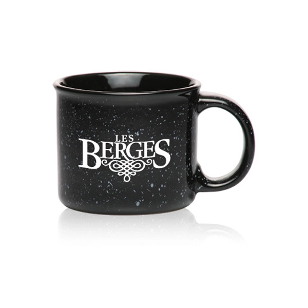 13 oz. Ceramic Campfire Coffee Mugs Customizing