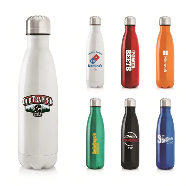 17oz.Travel Stainless Vacuum Insulated Thermos Bottle w/ Lid Customizing