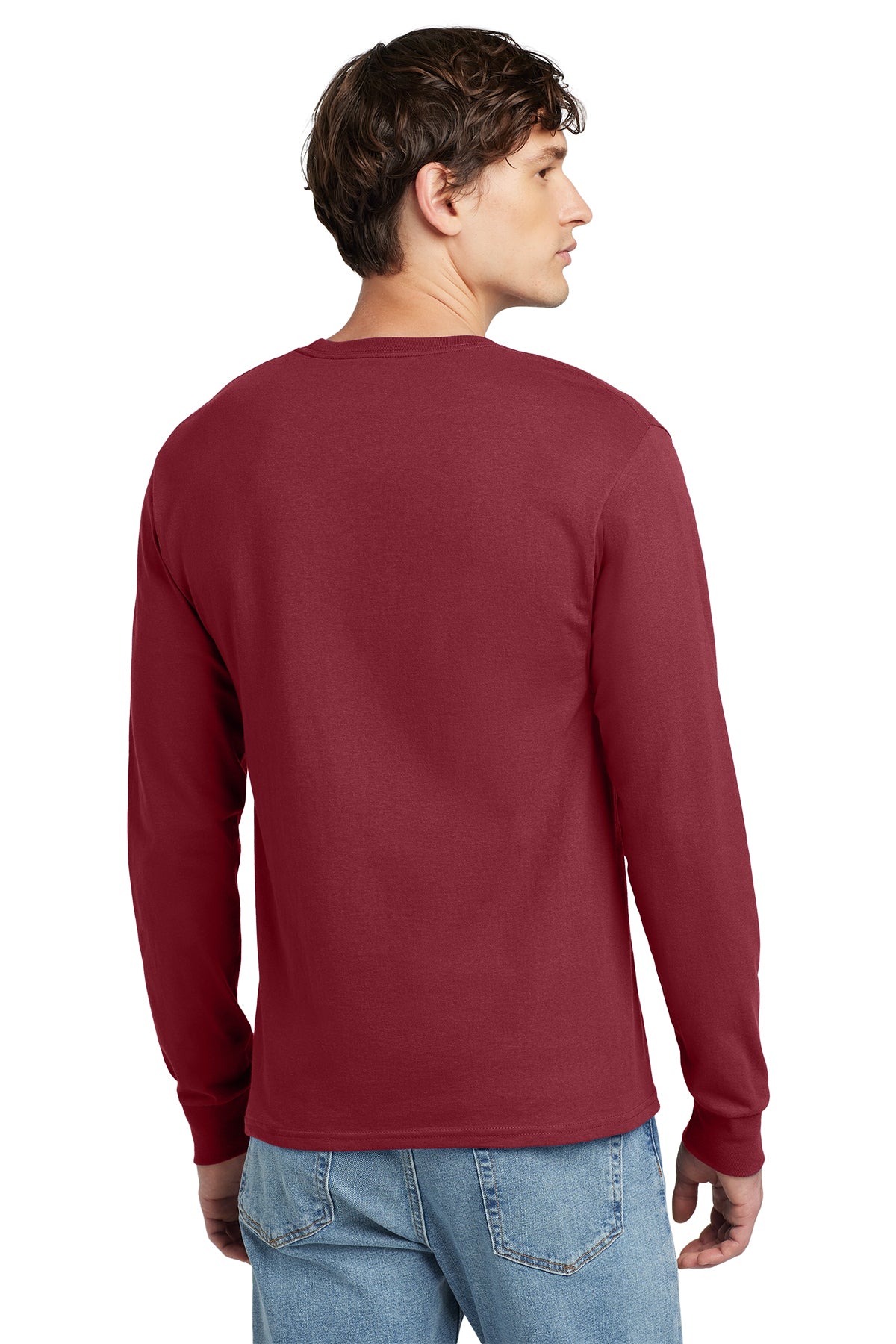 Champion ® Heritage 5.2-Oz. Jersey Long Sleeve Tee Customizing
