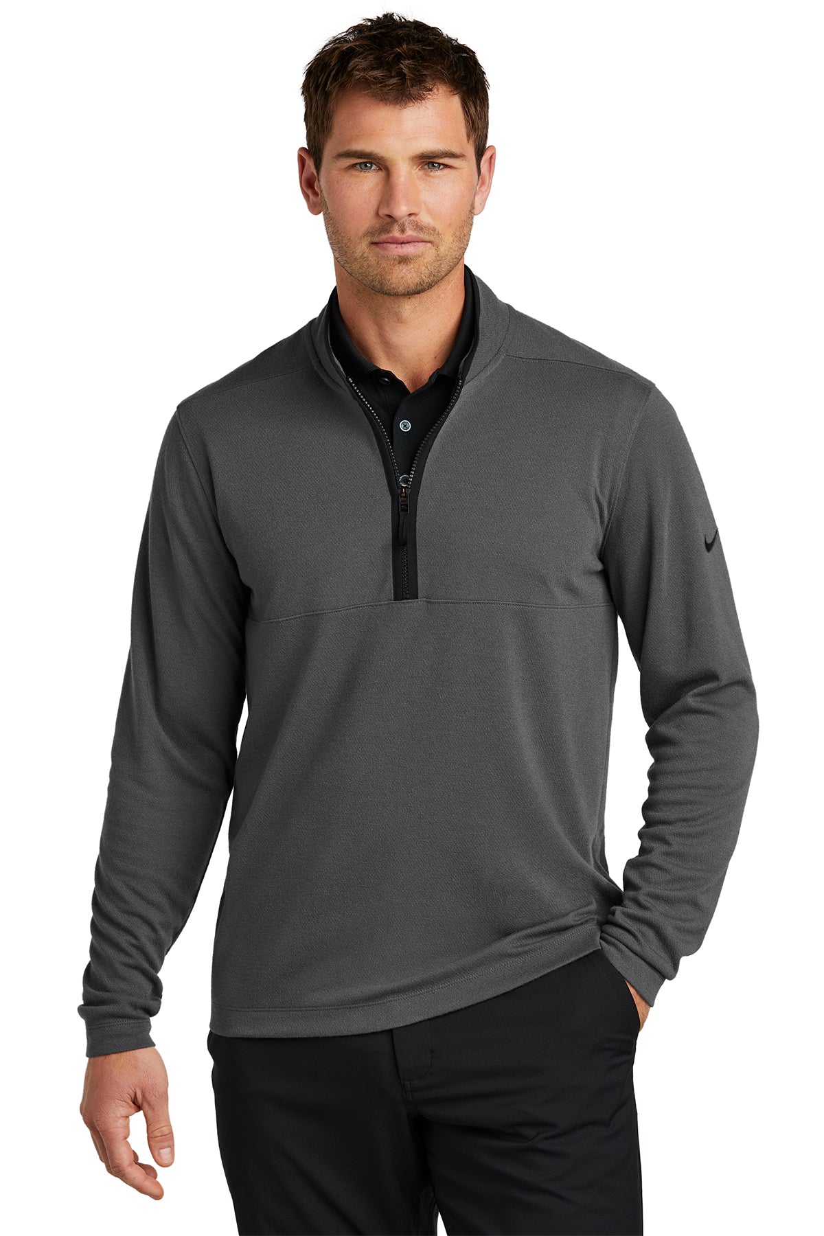 Nike Textured 1/2-Zip Cover-Up Customizing