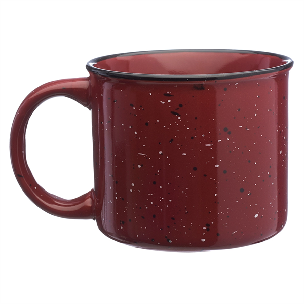 13 oz. Ceramic Campfire Coffee Mugs Customizing