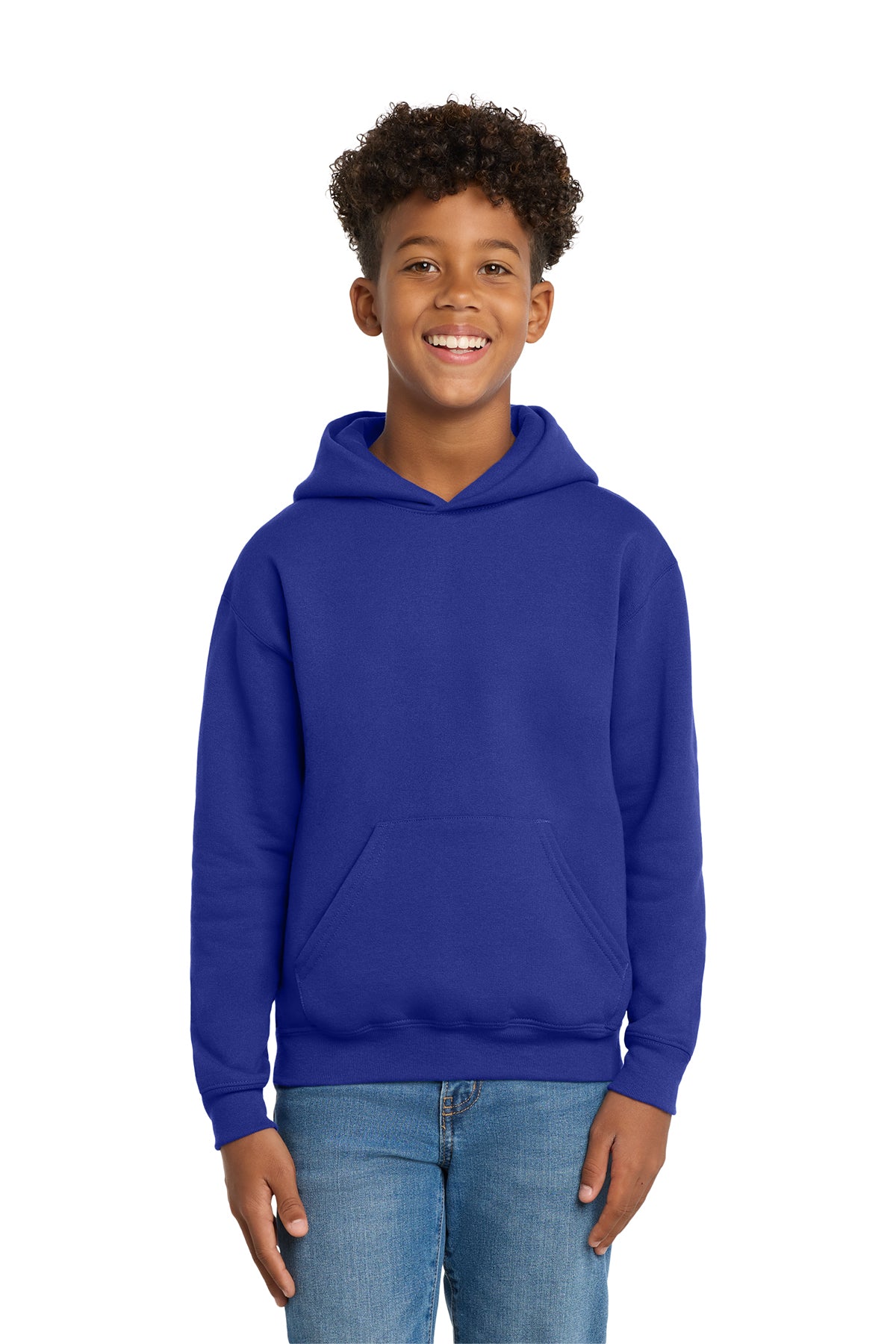 Hanes® - Youth EcoSmart® Pullover Hooded Sweatshirt Customizing