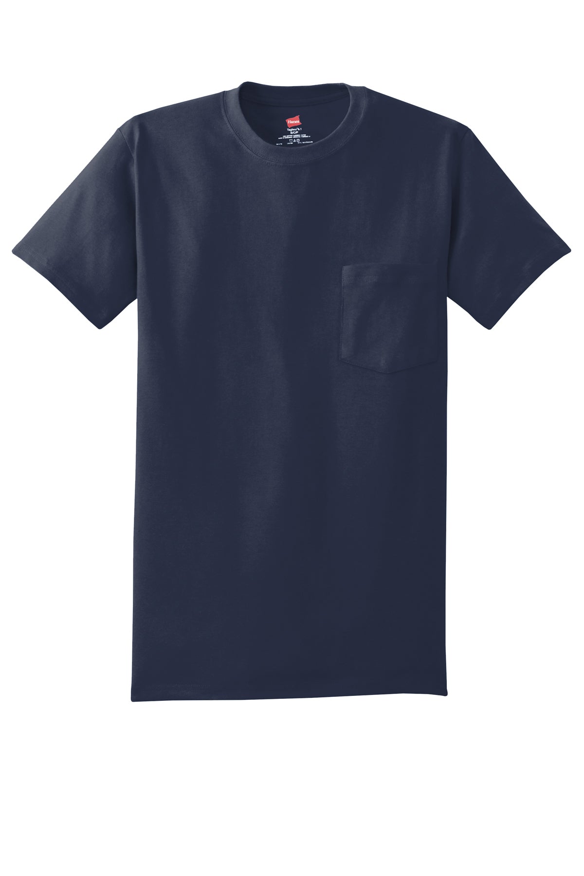 Hanes® - Authentic 100% Cotton T-Shirt with Pocket Customizing
