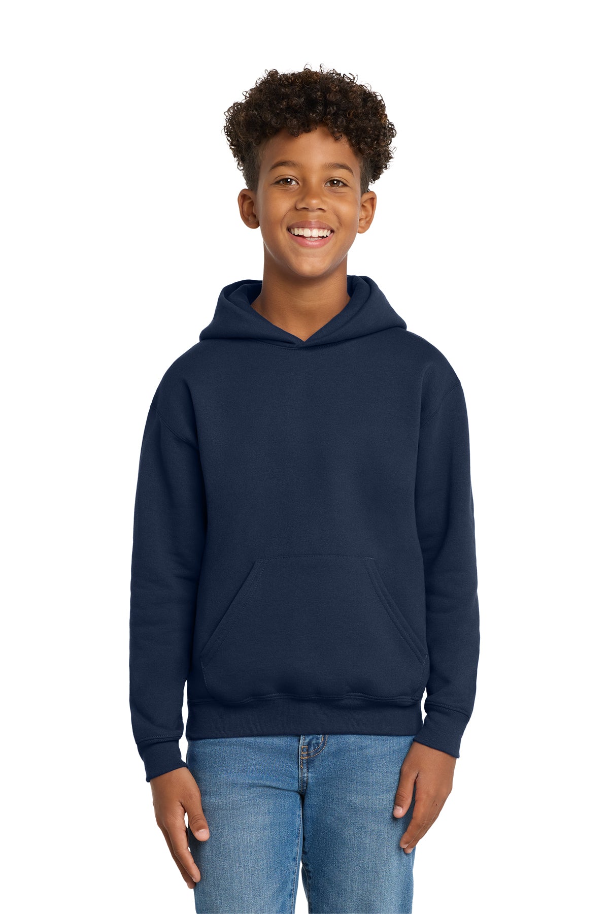 Hanes® - Youth EcoSmart® Pullover Hooded Sweatshirt Customizing