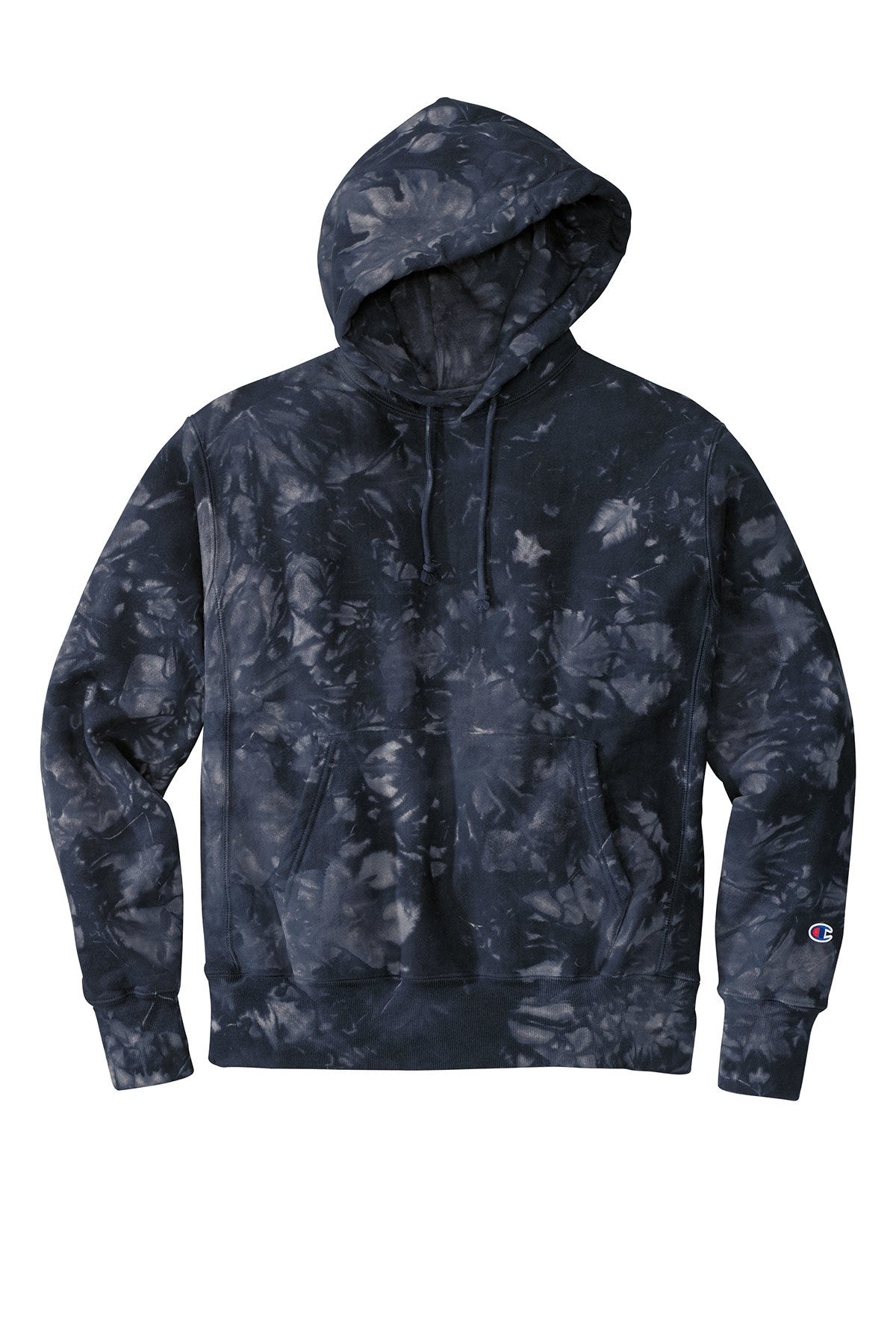 Champion ® Reverse Weave ® Scrunch-Dye Tie-Dye Hooded Sweatshirt Customizing