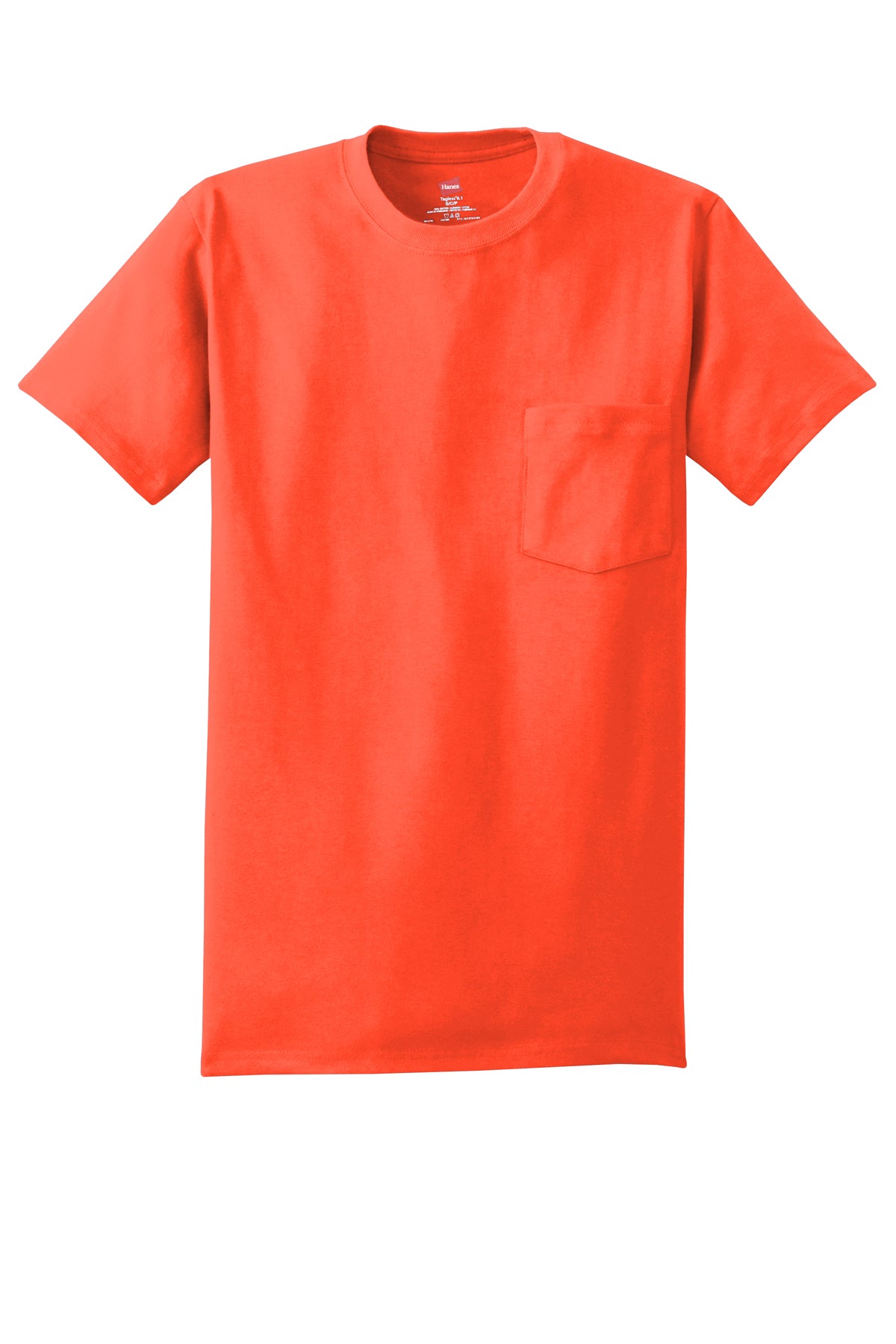 Hanes® - Authentic 100% Cotton T-Shirt with Pocket Customizing