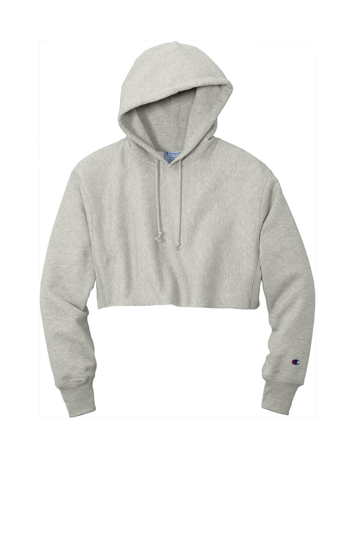 Champion ® Women’s Reverse Weave ® Cropped Cut-Off Hooded Sweatshirt Customizing