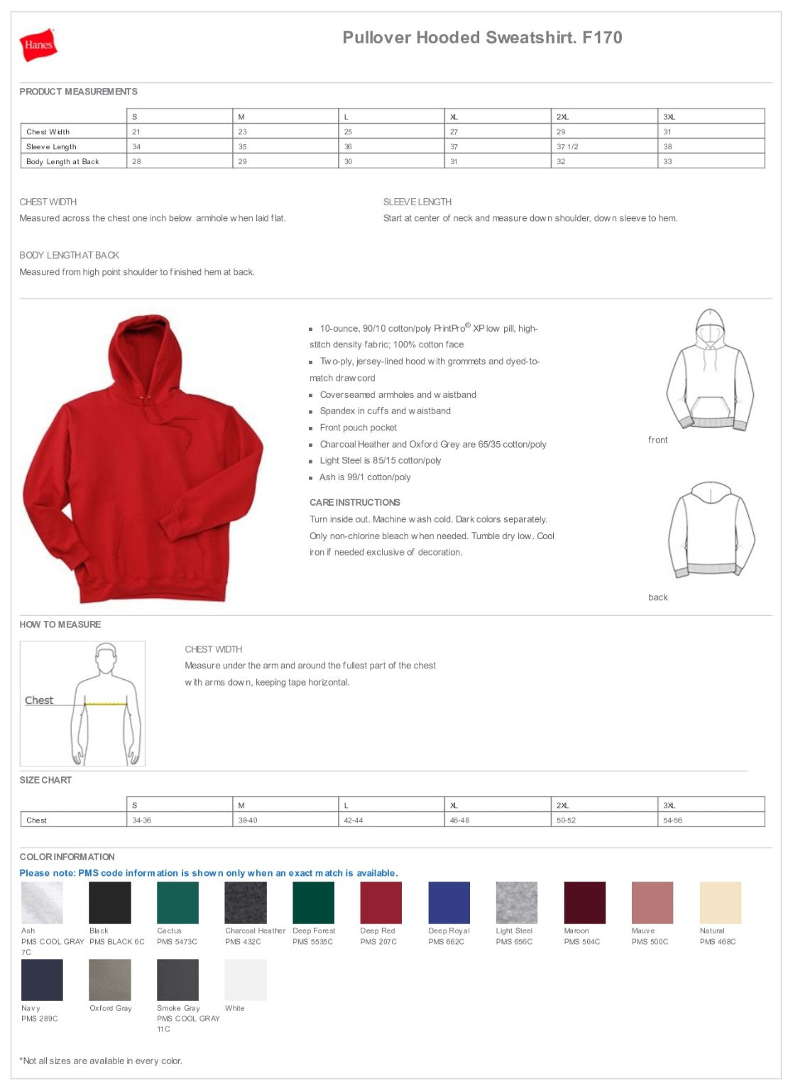 Hanes® Ultimate Cotton® - Pullover Hooded Sweatshirt Customizing