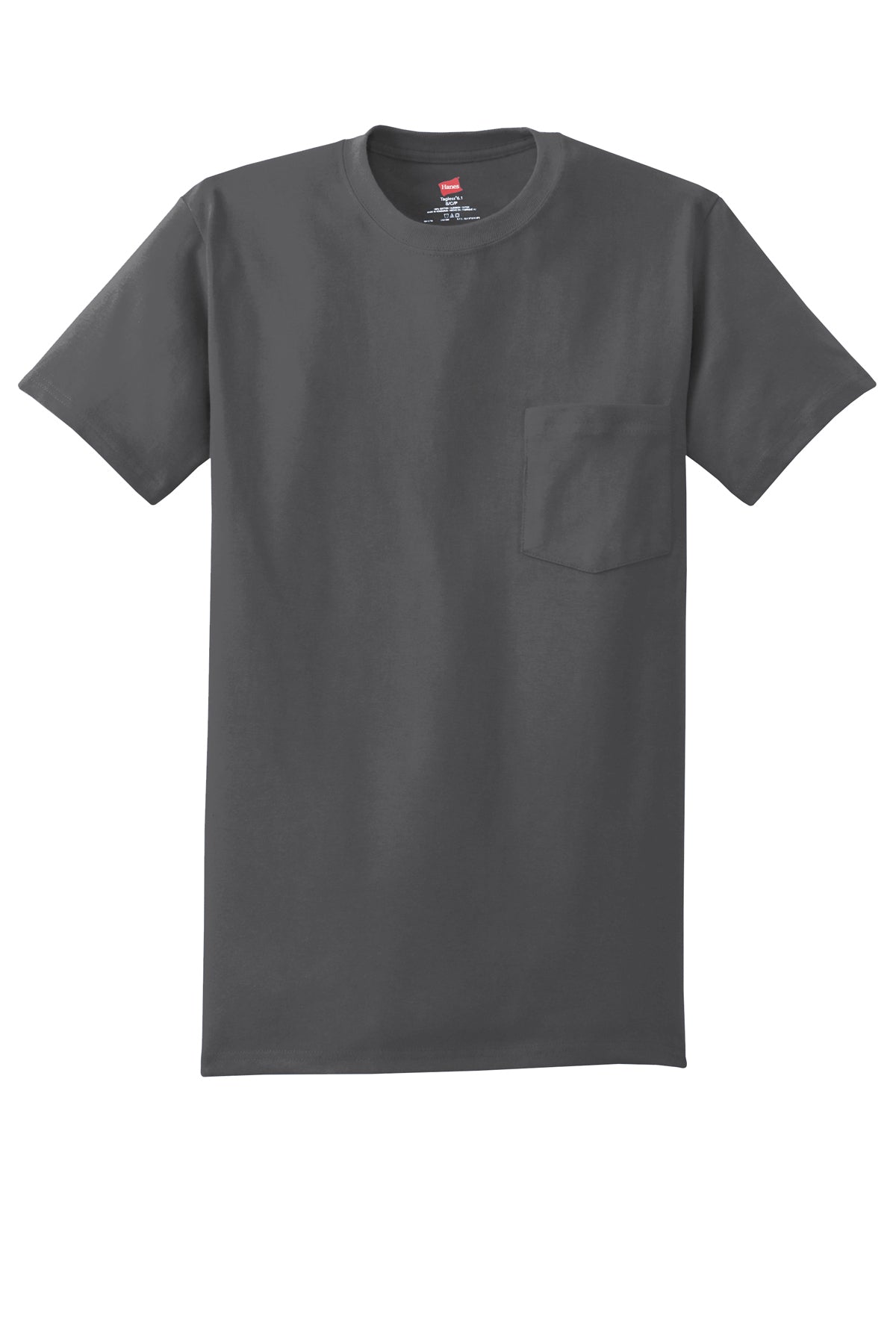 Hanes® - Authentic 100% Cotton T-Shirt with Pocket Customizing