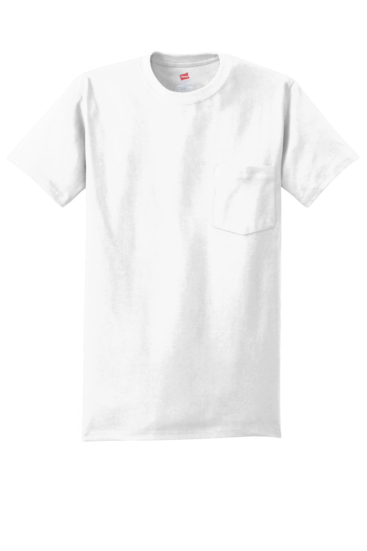 Hanes® - Authentic 100% Cotton T-Shirt with Pocket Customizing