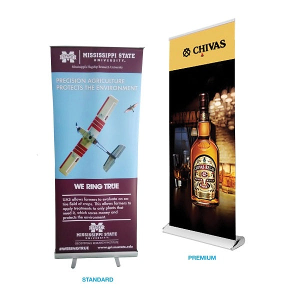 Retractable Single Sided Standard Banner Customizing