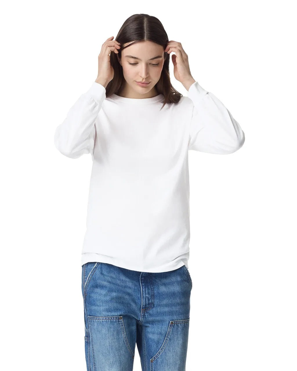 American Apparel® Heavyweight Unisex Long Sleeve T-Shirt Customizing