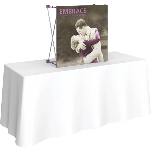 Embrace 2.5 ft. Tabletop With Front Graphic Customizing