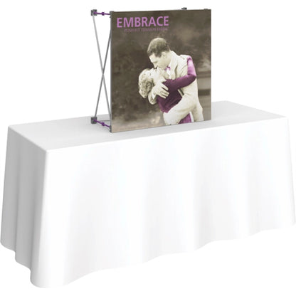 Embrace 2.5 ft. Tabletop With Front Graphic Customizing