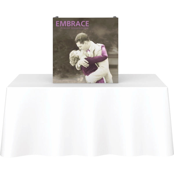 Embrace 2.5 ft. Tabletop With Front Graphic Customizing