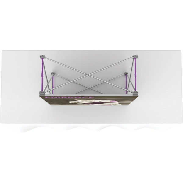 Embrace 2.5 ft. Tabletop With Front Graphic Customizing