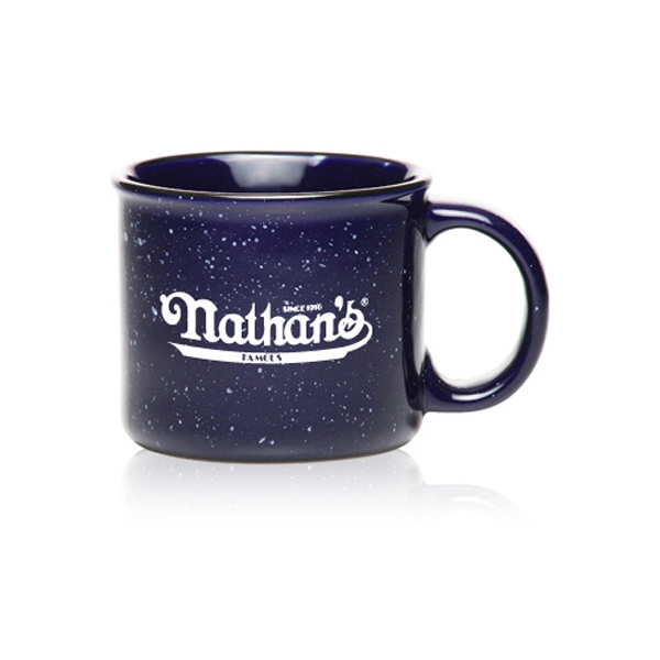 13 oz. Ceramic Campfire Coffee Mugs Customizing