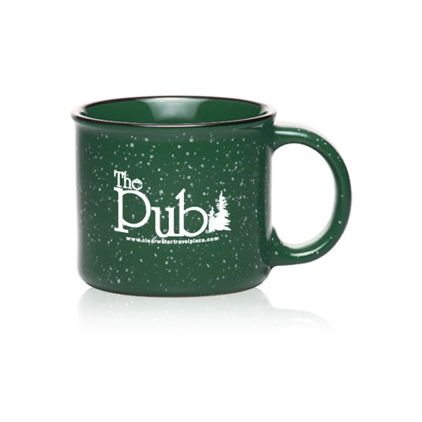 13 oz. Ceramic Campfire Coffee Mugs Customizing