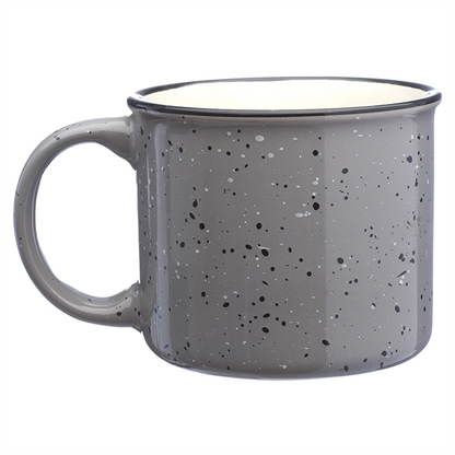 13 oz. Ceramic Campfire Coffee Mugs Customizing
